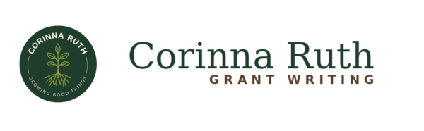 corinna ruth grant writing for small nonprofits logo and site title